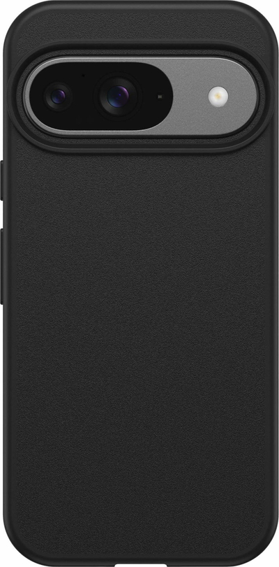 Kapak telefoni OtterBox React për Google Pixel 9 dhe Pixel 9 Pro, shumë i hollë, i fortë ndaj rënieve, i zi mat