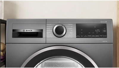 Tharëse rrobash Bosch WQG243DRPL, 9kg, AutoDry, gri