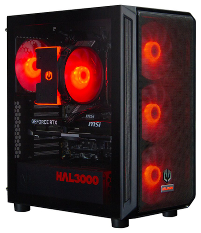 Kompjuter HAL3000 Alfa Gamer Pro Ti, AMD Ryzen 7 7800X3D, 32GB RAM DDR5, 2TB PCIe4 SSD, NVIDIA RTX 5070 Ti, i zi