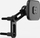 Mbajtëse telefoni për motor Peak Design Motorcycle Brake Clutch Mount, që vihet te frenat a embrioni, me SlimLink, e zezë