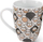 Filxhan porcelani Nici Sheep Life Balance, 310 ml, me qengja, bardh e zi