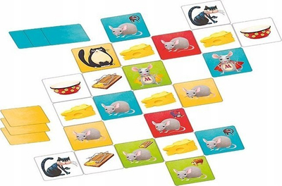Lojë tavoline Adamigo Clever Mice, strategjike, edukative, shumëngjyrëshe