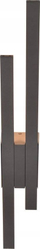Llambë muri LED për jashtë Trio Lighting TAWA, 62 cm, IP54, antracit