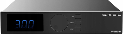 Përforcues audio SMSL A300, Bluetooth 5.0, dalje për subwoofer, ngjyrë argjendtë