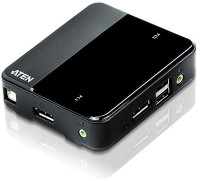 Switch KVM Aten CS782DP, 2 porta, 4K, DisplayPort