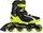 Patina inline MsrFIT M 41 LM, rrota PU 82A, kushineta ABEC 7, e zezë me të verdhë