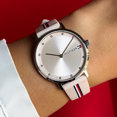 Orë dore për femra Tommy Hilfiger, rozë