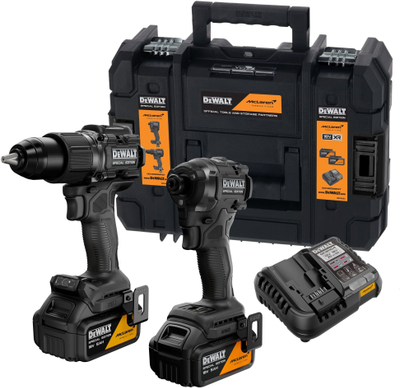 Set veglash pa kabllo Dewalt McLaren DCK2222MP2T, 18V, 2x 5.0Ah, i zi