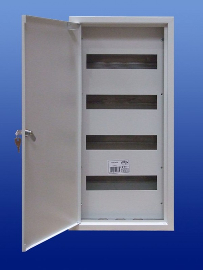 Panel elektrik modular Sabaj NRP-48BZ, 48 module, IP31, i bardhë