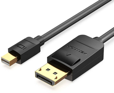 Kabllo Vention DisplayPort në HDMI, 4K, 1m, e zezë