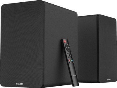 Kuti zanore aktive Sencor SMC BS50, 200W, DSP 3D Stereo, Bluetooth, e zezë