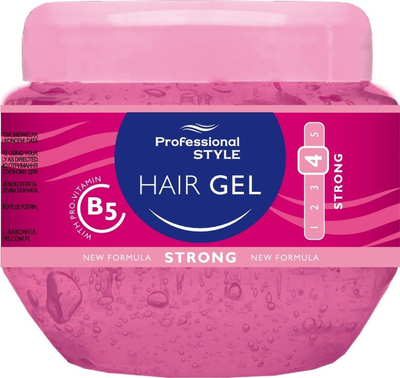 Xhel flokësh Professional Style Strong, 225ml, fiksim i fortë