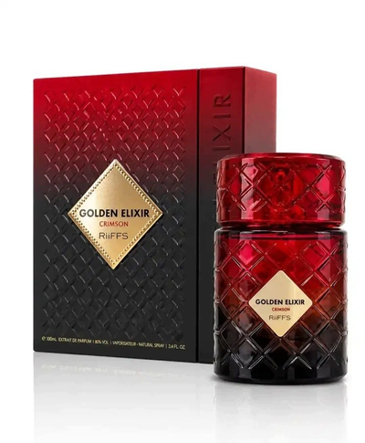 Eau de Parfum Riiffs Golden Elixir Crimson, unisex, 100 ml