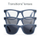 Syze dielli unisex Ray-Ban Meta Wayfarer Gen 2, plastike, shiny cosmic blue