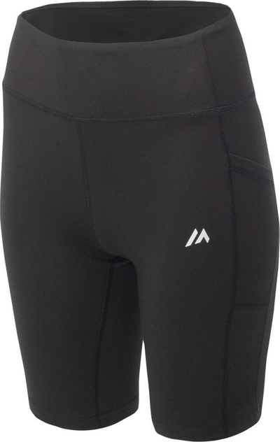 Leggings për femra Lady Vika 1/2, poliestër elastan, të zinj