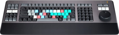Tastierë Blackmagic Design DaVinci Resolve Editor Keyboard, USB, madhësi e plotë, e zezë