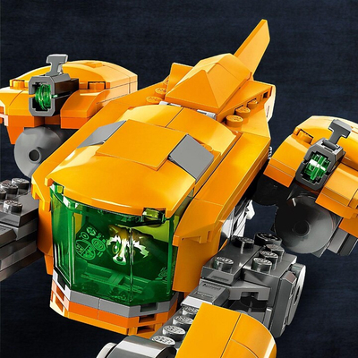 Set LEGO® Marvel 76254 Little Rocket's Spaceship, 330 pjesë