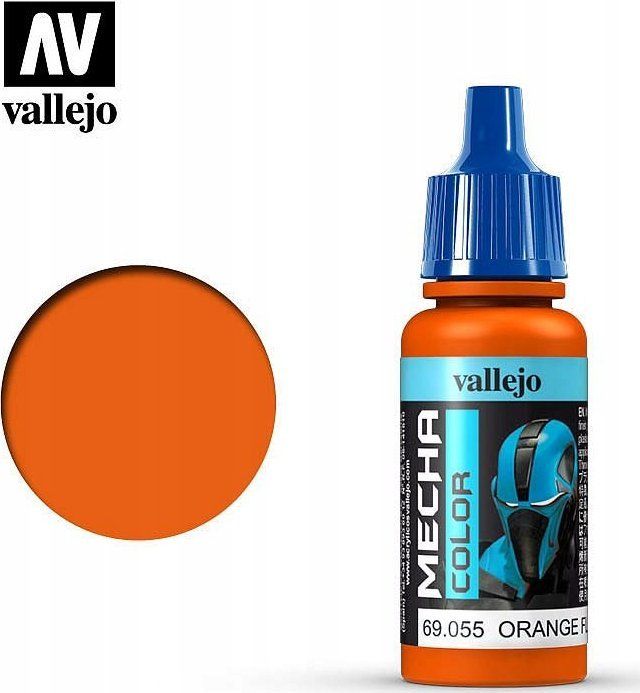 Bojë akrilike Vallejo Mecha Color 69.055, 17ml, portokalli fluorescente