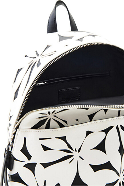 Çantë shpine Desigual Back Onyx Mombasa 23SAKP231001, e bardhë