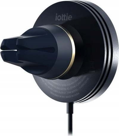 Mbajtëse telefoni për makinë IOttie Velox Wireless Mini, MagSafe, karikim wireless 7.5W, blu e errët