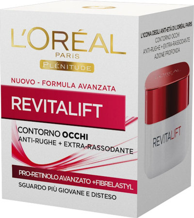 Krem për sy L'Oréal Paris Revitalift Eye Contour 40+, 15 ml, kundra rrudhave