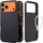 Kapak telefoni Spigen Silicone Fit MagSafe për iPhone 17 Pro Max, silikon, i zi