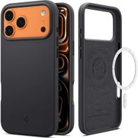 Mbulesë telefoni Spigen Silicone Fit MagSafe, për iPhone 17 Pro Max, silikon, e zezë