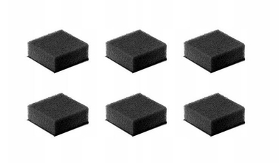 Set sfungjerë mikrofoni PULUZ PU775B, 6 copë, për Insta360 X5 X4 X3, të zinj