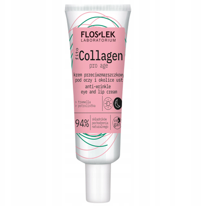 Set kozmetik Floslek PhytoCOLLAGEN, krem hidratues, krem sysh, tonik fytyre