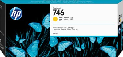 Patronë boje HP 746 P2V79A, e verdhë