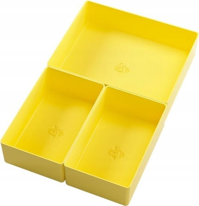 Shtesë organizuese Gamegenic Token Silo GGS22034ML, set 3 pjesë, e verdhë Lemon Tree