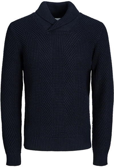 Triko Jack&Jones JJSTANDFORD Regular Fit 12236287 Navy Blazer