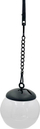 Lampë diellore varëse Saska Garden SP-6639M, sferë plastike 10x30cm, IP44, e bardhë