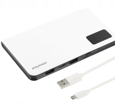 Powerbank IMYMAX MM-PB/007, 10000mAh, компактен, црн