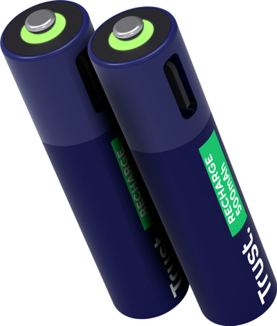 Bateri rikarikueshme Trust 25585 AAA, USB C, paketë shtëpiake