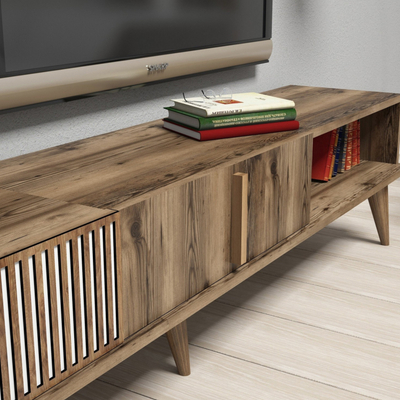 Mobilje TV Hommy Craft Milan Core, 180 cm, PAL 18 mm, dru natyral