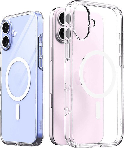 Këllëf telefoni Araree Duple M, për iPhone 16 Plus 6.7", MagSafe, transparent