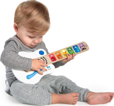 Lodër kitarë Hape Baby Einstein Strum Along, muzikore, dru, shumëngjyrëshe