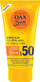 Krem dielli Dax Sun Travel, SPF 50, 50 ml, i verdhë