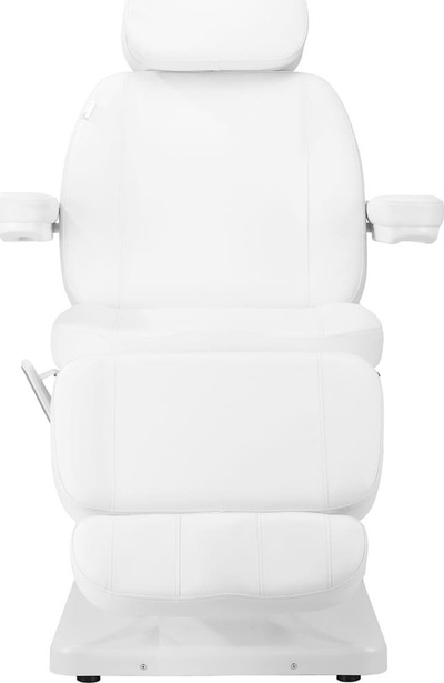 Karrige elektrike kozmetike Sillon Luxury, 3 motorë, e bardhë