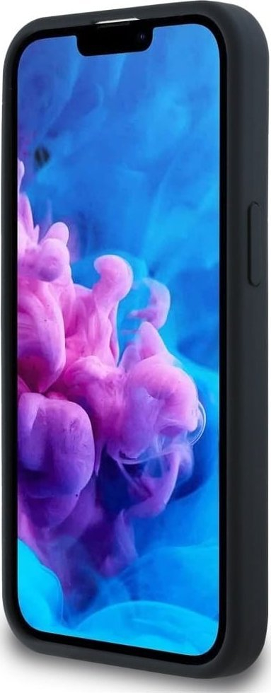 Футрола за телефон Karl Lagerfeld KLHMPSE4SKCHTCK, iPhone 16e 6.1", течен силикон, MagSafe, црна