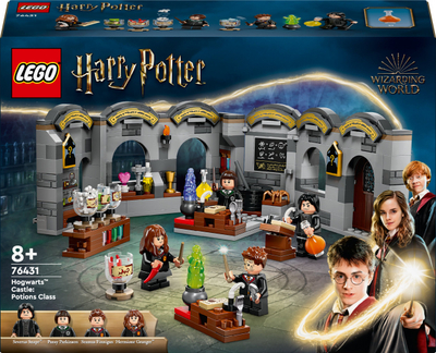 Set lodrash LEGO Harry Potter 76431 Hogwarts Castle Potions Class, 397 copa, 8+