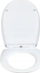 Ulësja WC Wenko Terrazzo, 36.5 x 45 cm, gri e bardhë
