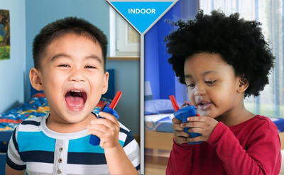 Radiolidhje loje KIDdesigns PAW Patrol, set 2 copë, me personazhe, shumëngjyrëshe