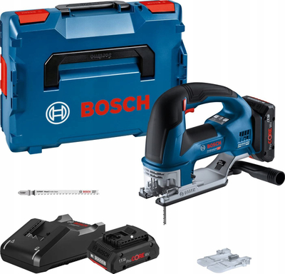 Sharrë pendulë me bateri Bosch GST 18V-155 BC, 18V, 2x ProCORE18V 4.0Ah, me L-BOXX
