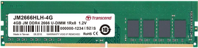 Memorie Transcend JetRam, DDR4, 4 GB, 2666 MHz, JM2666HLH-4G