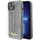 Mbulesë telefoni Guess Sequin Script Metal për iPhone 15 6.1", hardcase, argjendtë