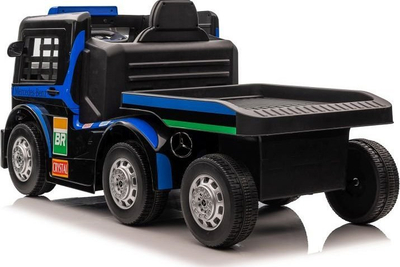 Makina elektrike për kalamoj Lean Cars Mercedes XMX622B, me gjysmë rimorkio, ekran LCD, navy blue