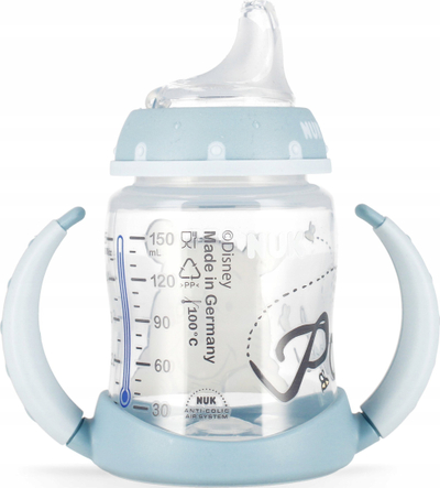 Bibero me doreza NUK First Choice Learner Bottle Winnie The Pooh, 150ml, silikon, blu