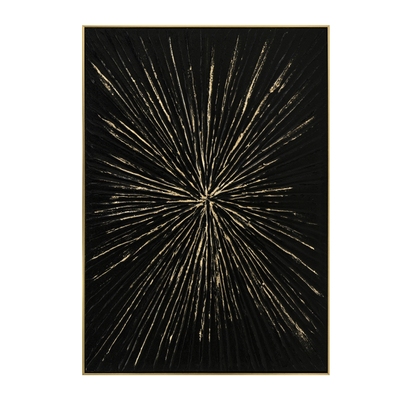 Pikturë muri Stellon 72x4,5x102Hcm (HM4549), bezhë/ zezë
